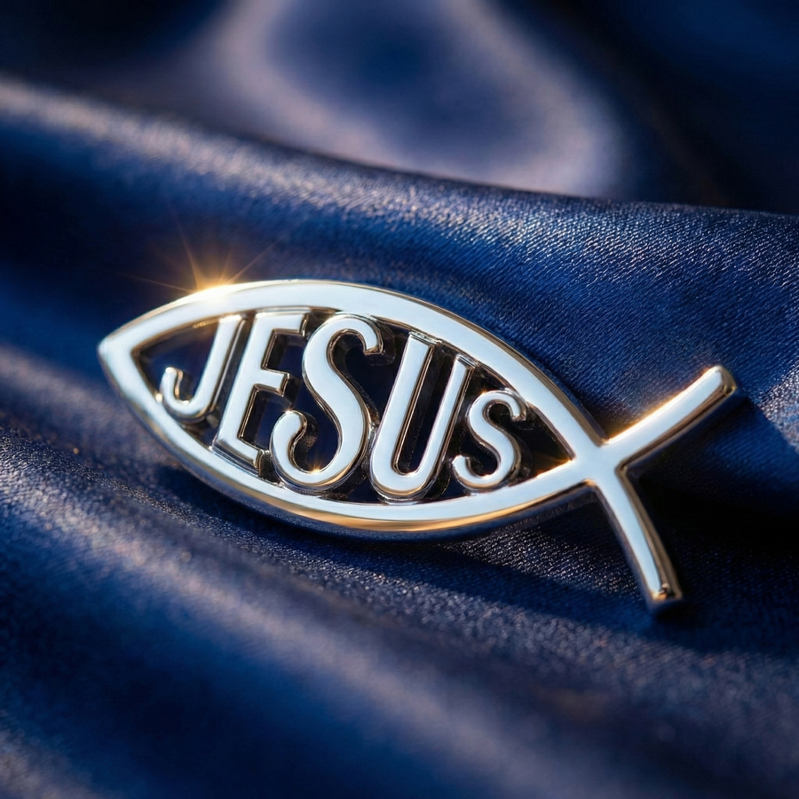The Ichthys | 3D Metal Jesus Fish