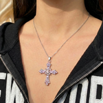 Handmade Grace Cross Necklace